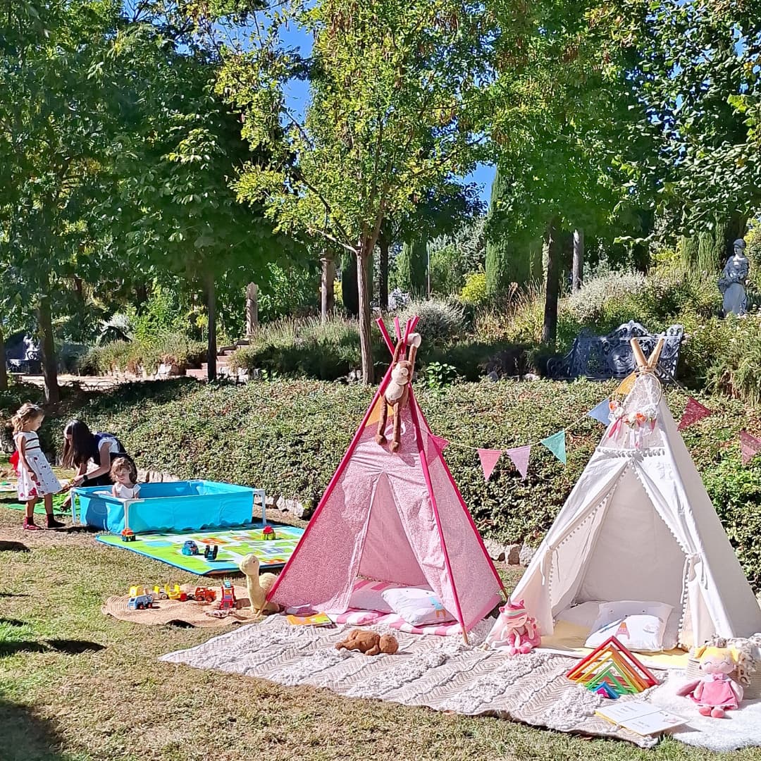 Ludoteca infantil integrada en una boda para facilitar la conciliación familiar